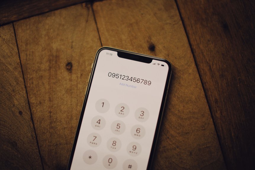 phone number safety check warning fix